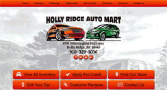 Desktop Screenshot of hollyridgeautomart.com